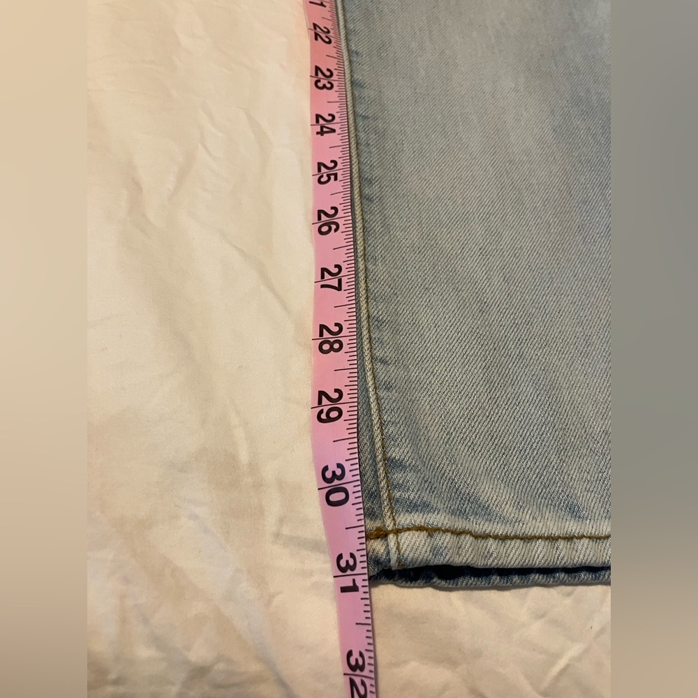 Proenza schouler light wash straight denim jeans - Picture 6 of 8